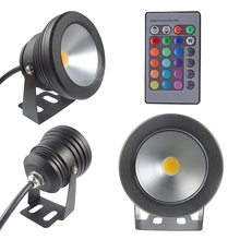 Lámpara LED subacuática IP67 de 10W y 12V de CC, impermeable, para piscina, estanque, fuente, Decoración LED para exteriores, foco de luz con control remoto 2024 - compra barato