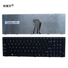 US Black New English Replace laptop keyboard For Lenovo G570 Z560 Z560A Z560G Z565 G575 G770 G575GX 2024 - buy cheap