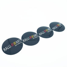 4pcs RALLI ART Sports Car Wheel Center Hub Caps Cover Rim Sticker Badge Ralliart For mitsubishi lancer asx outlander pajero 2024 - buy cheap