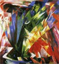 Birds by Franz Marc oil Painting Canvas High quality hand painted abstract art reproduction 2024 - buy cheap