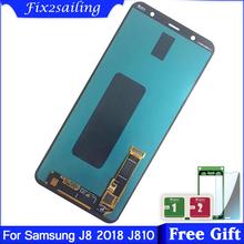For Samsung Galaxy J8 2018 J810 LCD Display Touch Screen Digitizer Assembly Super AMOLED LCD Screen SM-J810 Replacement 2024 - buy cheap