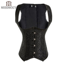 Miss Moly Steampunk Corset Sexy Unnderbust Gothic Top Plus Size Women Tummy Control Underwear Waist Trainer Lace Up Body shaper 2024 - buy cheap