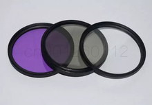 Kit de filtros para lentes polarizadas UV CPL FLD de 43mm + Funda de cuero para videocámara, lentes de cámara de 43mm 2024 - compra barato