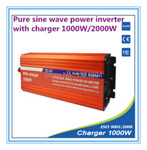 12V to 220V 1000W Pure Sine Wave Power Inverter With Buildin Charger with Automatic Transfer for solar inverter, car inverter 2024 - buy cheap