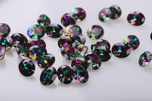 4*6mm 6*8mm 50pcs/pack,Crystal glass Oval shape pointback rhinestones,loose flame rhinestones,DIY/nail art 2024 - buy cheap