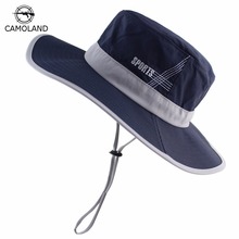 100% Cotton Bucket Hat Summer Spring for Men Women Fishing Boonie Hat Quick Dry Sun Hat Camping Cap Safari Large Wide Brim Pool 2024 - buy cheap