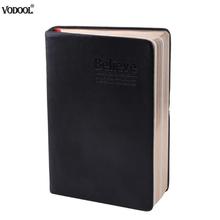 Vintage Thick Paper Notebook Bible Diary Notepad Book Leather Cover Blank Paper Journals Agenda Planner School Office Stationery 2024 - buy cheap