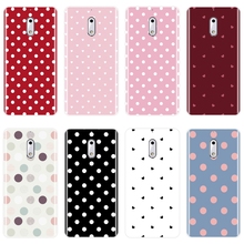 TPU Polka Dot Heart Love Pink Red Black White Case For Nokia 1 2 3 5 6 8 Soft Silicone Back Cover For Nokia X6 7 Plus Phone Case 2024 - buy cheap