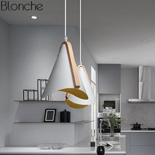 Lámpara colgante de Metal para decoración del hogar, luminaria nórdica de arte moderno para sala de estar, cocina y Loft, E27 2024 - compra barato