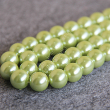 T8376 12mm Light Green Glass pearl Loose beads!Fit For Making Bracelet&Necklace DIY Jewelry Fashion beautiful beads wholesale 2024 - buy cheap