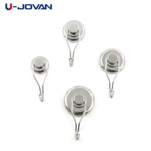 U-JOVAN 1pc Swivel Swing Magnetic Hooks Powerful Heavy Duty Neodymium Magnet Refrigerator Surfaces For Home 2024 - buy cheap