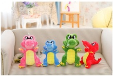 Hot Sale 40cm 30cm mini colorful crocodile little dinosaur plush hand doll pendant stuffed toy children prize gift wholesale 2024 - buy cheap
