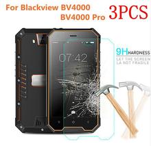 3PCS Front Cover Tempered Glass For Blackview BV4000 Protective Film Explosion-proof Screen Protector For Blackview BV4000 Pro 2024 - buy cheap