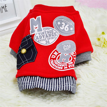 Fashion Pet Dog Clothes Letter Puppy Coat Baseball Jacket Clothing For Small Dog Yorkie Chihuahua Winter Pet Dog Coats Clothes 2024 - buy cheap