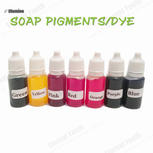 7Colors Handmade Soap Dye Pigments Liquid Colorant Manual Soap Base Colour Pink Red Orange Yellow Green Blue Purple 70g Intotal 2024 - buy cheap