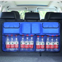 Car Trunk Organizer Adjustable Backseat Storage Bag Net High Capacity Multi-use Oxford Automobile Seat Back Organizers Universal 2024 - buy cheap
