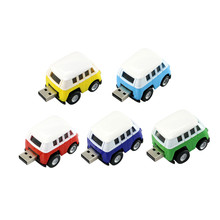 Little Bus Usb Flash Drive Mini Car Model 4GB 8GB 16G 32G 64GB Pendrive USB 2.0 Pen Drive Flash Memory Stick Drive Stundent Gift 2024 - buy cheap