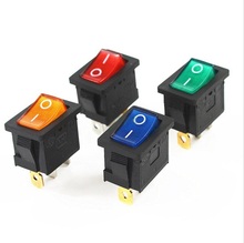 10Pcs KCD3  Button On-Off 3Pin DPST Boat Car Rocker Switch 6A/10A 250V/125VAC 2024 - buy cheap