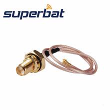 Superbat IPX / u.fl к RP-SMA гнезду уплотнительное кольцо Pigtail 50 Ом кабель RG178 15 см для wifi 2024 - купить недорого