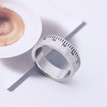 MANGOSKY-Anillo de titanio Vintage para hombre y mujer, 8mm, anillos con números, dijes de acero inoxidable 316L 2024 - compra barato