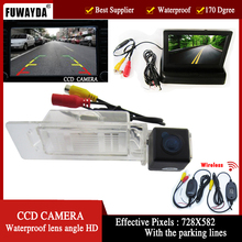 Fuwayda-câmera de ré para kia optima 2010 2011/kia k5, com tela lcd dobrável, colorida e ccd 2024 - compre barato