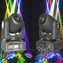 Minifoco de luz con cabezal móvil para uso en el hogar, luces de 60W y 90 W, con DMX, de 11 canales, con efecto DJ de 8 gobos, colores RGB, con envío rápido y 2 uds por lote 2024 - compra barato