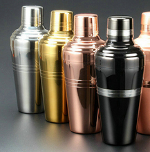 410ML/510ML Plated Japanese design silver/gold cocktail shaker set flask personalized stainless steel cocktail shaker 2024 - buy cheap