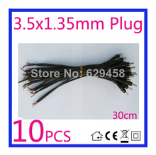 10PCS  DC power Connector 3.5x1.35mm 3.5*1.35mm Male Plug Cable for Tablet PC CCTV adapter Free shipping 2024 - buy cheap