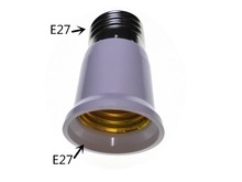 E27 Lengthen Lamp Holder E27 Converter E27 extend Lam holder E27 lamp adapter 65MM 2024 - buy cheap