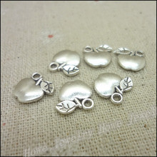 Free shipping! 120pcs Antique silver  Charms Apple Pendant Fit Bracelets Necklace DIY Metal Jewelry Making 2024 - buy cheap