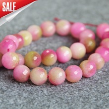 2019 New For Necklace&Bracelet 12mm Multicolor Pink Chalcedony Created Beads Loose Beads DIY Natural Stone 15inch Jewelry Making 2024 - buy cheap