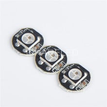 100pcs~1000 pcs WS2812B SK6812 LED chips With Black PCB Heatsink (10mm*3mm) RGB DC5V LED Strip 2024 - buy cheap