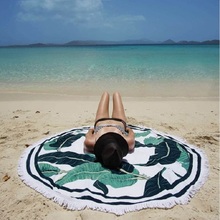 Nueva alfombra de rayón con impresión Circular fina para Yoga, esterilla de playa, esterilla de Yoga, tela de arena, chal, toalla para Bikini, vestido de verano 2024 - compra barato