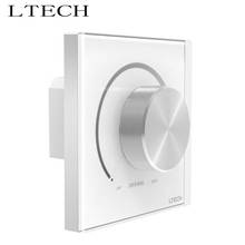 Xnbada LTECH E6-TD1 LED Triac Dimmer 220V Dimming Controller Triac Edge Knob Dimmer High Voltage LED Light Lamp Dimmer
