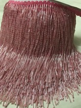 fashionable beaded Fringe Ribbon Trim hot selling Cyndi-16810 Fringe tassel Lace Trim for party dress 2024 - buy cheap