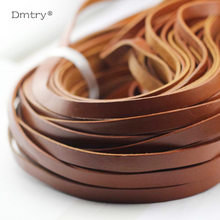 Anslow 3meter/lot High Quality 10*2mm Genuine Leather Cord For Bracelet Jewelry Rope Cord Findings Accessories Material  LT0003 2024 - buy cheap