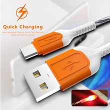 Quick Charging Cable USB Data Cable Type C Micro USB Cable and for iPhone X XR Samsung Xiaomi Android Mobile Phone 2024 - buy cheap
