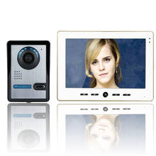 FREE SHIPPING 10" Inch Video Door Phone Doorbell Intercom Kit 1-camera 1-monitor Night Vision 2024 - buy cheap