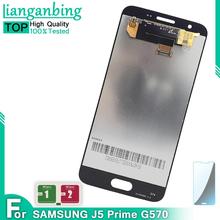 Tela amoled para smartphone, 5.0 polegadas, com sensor tátil, para samsung galaxy j5 prime g570f gflash 2024 - compre barato