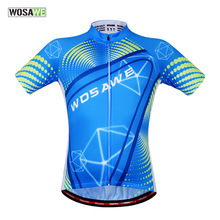 Мужская велосипедная джерси WOSAWE, велосипедные рубашки, одежда для велоспорта, спортивная одежда для горного велосипеда, летние топы для фитнеса, женские спортивные веломайки 2024 - купить недорого