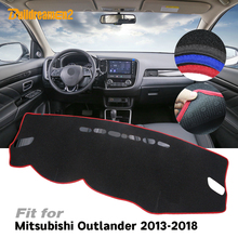 Car Dashboard Cover Avoid Light Pad Desk Instrument Platform Mat No-Slip For Mitsubishi Outlander 2013 2014 2015 2016 2017 2018 2024 - buy cheap