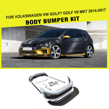 Kits de carrocería de coche, parachoques de estilo PU para Volkswagen VW Golf 7 Golf VII MK7 GTI R 2014 - 2017 2024 - compra barato