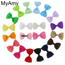 MyAmy EMS Free Shipping 1000pcs/lot grosgrain ribbon boutique hair bows With Alligator Clips for kids infants girls teens 2024 - buy cheap