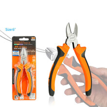 JAKEMY 6inch Electrical Wire Cable Cutting Diagonal Pliers High Hardness Chrome Vanadium Steel Nipper Hand Tools Herramientas 2024 - buy cheap