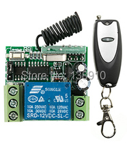12 V DC 1CH Rf Interruptor de Controle Remoto Sem Fio interruptor de luz de controle remoto Receptor 1 Transmissor de luz/lâmpada/janela/Portas de garagem