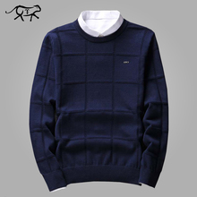 Solid Color Sweaters Men O Neck Pullover Men Long Sleeve Men's Sweater Casual Dress Male Brand Cashmere Check Knitwear Man Pull 2024 - buy cheap