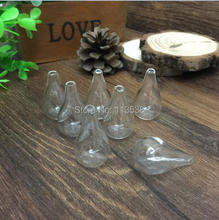 FREE GIFT NEW 50sets/lot 28x18mm vase glass cover & rubber plug set dropwater bottle glass cover DIY Glass vial jewelry making 2024 - buy cheap