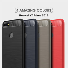 Чехол для Huawei Y7 Prime 2018, роскошный полностью мягкий силиконовый чехол из ТПУ для Huawei Y7 Pro 2018, тонкие телефонные чехлы 2024 - купить недорого