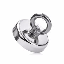 Magnet 1pcs Pulling Mounting D60mm strong powerful neodymium Magnetic Pot with ring fishing gear, deap sea salvage equipments 2024 - buy cheap