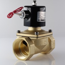 220VAC 12VDC 24VDC iron shell coil normally closed solenoid valve for water,oil,air,G1/4" 3/8" 1/2" 3/4" 1" 1-1 / 4"1-1/2" 2" 2024 - buy cheap